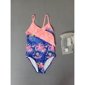 Zando Girls One Piece Swimsuit Adjustable Straps Quick Dry XL 8-9 Years